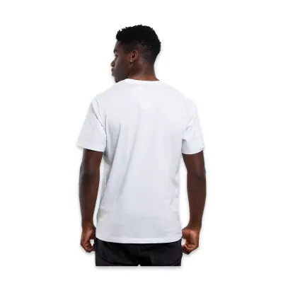 Timberland Tb0A5Qqt Small Linear Logo Print Tee Beyaz Erkek T-Shirt - Timberland (1)