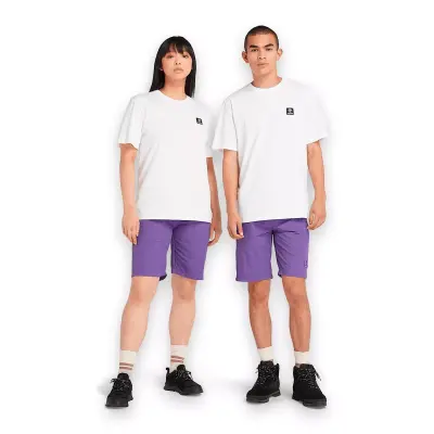 Timberland Tb0A5Rce Sleeve Woven Badge Tee Beyaz Unisex T-Shirt 
