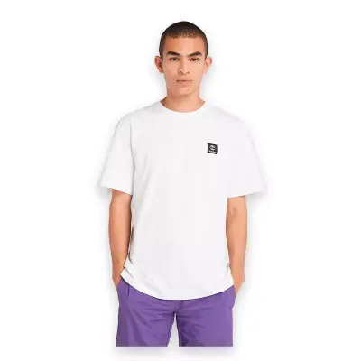 Timberland Tb0A5Rce Sleeve Woven Badge Tee Beyaz Unisex T-Shirt - 3