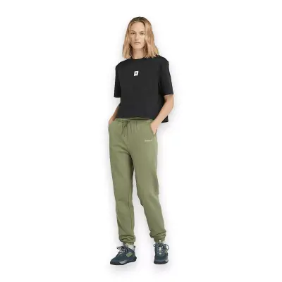 Timberland Tb0A5Rzx Stack Logo -Sleeve Tee Siyah Kadın T-Shirt - 4