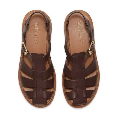 Timberland Tb0A5S65 Stone Street Fisherman Sandal Kahverengi Kadın Sandalet - 3