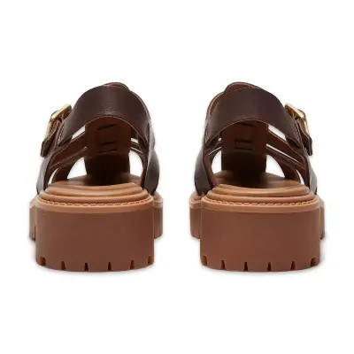 Timberland Tb0A5S65 Stone Street Fisherman Sandal Kahverengi Kadın Sandalet - 4