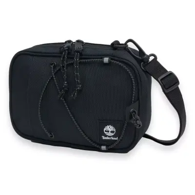 Timberland Tb0A5Ssy Cross Body Bag 18X5X15 Siyah Unisex Spor Çanta 