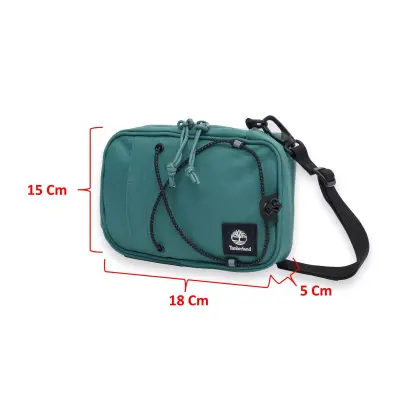 Timberland Tb0A5Ssy Cross Body Bag 18X5X15 Yeşil Unisex Spor Çanta - 5