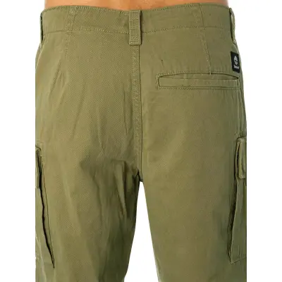 Timberland Tb0A5Tvy Twill Cargo Pantolon Yeşil Erkek Pantolon - 4