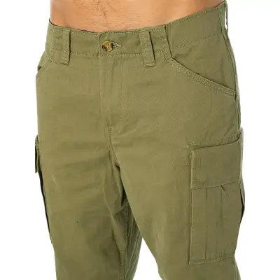 Timberland Tb0A5Tvy Twill Cargo Pantolon Yeşil Erkek Pantolon - 5