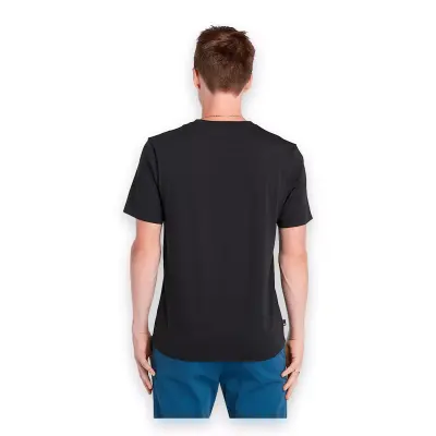 Timberland Tb0A5Upq Linear Logo Sleeve Siyah Erkek T-Shirt - 3