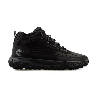 Timberland Tb0A5Vac Greenstride Motion 6 Mid Lace Up Sneaker Siyah Erkek Ayakkabı - 1
