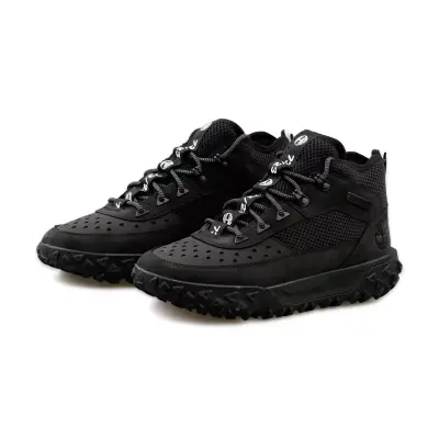 Timberland Tb0A5Vac Greenstride Motion 6 Mid Lace Up Sneaker Siyah Erkek Ayakkabı - Timberland (1)
