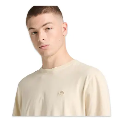 Timberland Tb0A5Yay Garment Dye Sleeve Krem Erkek T-Shirt - 4