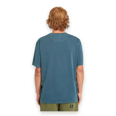 Timberland Tb0A5Yay Garment Dye Sleeve Lacivert Erkek T-Shirt - 4