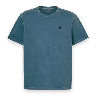 Timberland Tb0A5Yay Garment Dye Sleeve Lacivert Erkek T-Shirt - 5