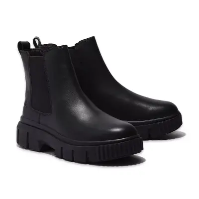 Timberland Tb0A5Zcg Greyfield Mid Chelsea Boot Siyah Kadın Bot - Timberland (1)