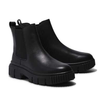 Timberland Tb0A5Zcg Greyfield Mid Chelsea Boot Siyah Kadın Bot - 2