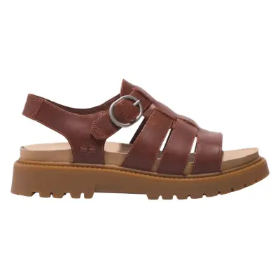 Timberland Tb0A5Zkz Clairemont Way Kahverengi Kadın Sandalet - 2