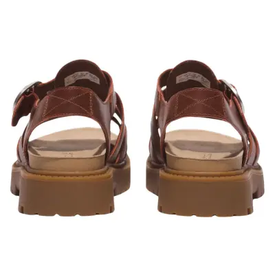 Timberland Tb0A5Zkz Clairemont Way Kahverengi Kadın Sandalet - 4