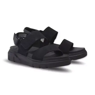 Timberland Tb0A61N4 Greyfield Sandal Backstrap Sandal Süet Siyah Kadın Sandalet - Timberland (1)