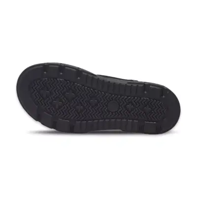 Timberland Tb0A61N4 Greyfield Sandal Backstrap Sandal Süet Siyah Kadın Sandalet - 4