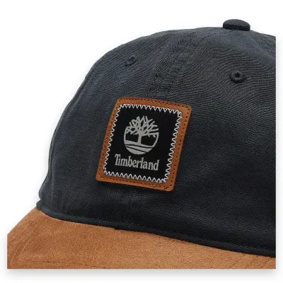 Timberland Tb0A622E Zig Zag Stitch Baseball Cap Siyah Unisex Şapka - 3