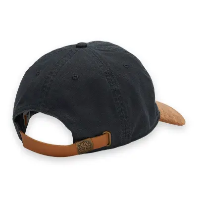 Timberland Tb0A622E Zig Zag Stitch Baseball Cap Siyah Unisex Şapka - 1