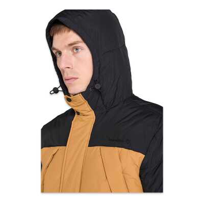 Timberland Tb0A6267 Durable Suya Dirençli Puffer Jacket Siyah-Sarı Erkek Mont - 2