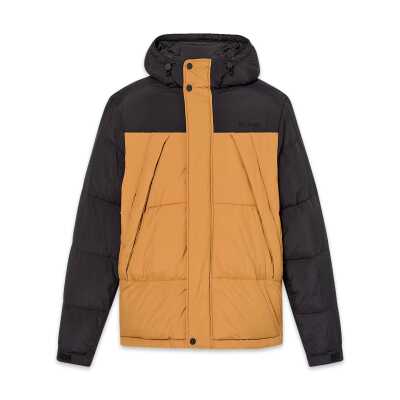 Timberland Tb0A6267 Durable Suya Dirençli Puffer Jacket Siyah-Sarı Erkek Mont - 4