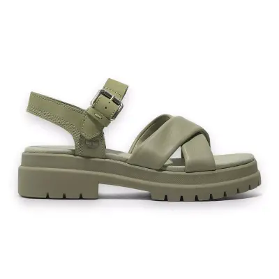 Timberland Tb0A63H4Z London Vibe Backstrap Sandal Yeşil Kadın Sandalet - 2