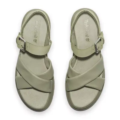 Timberland Tb0A63H4Z London Vibe Backstrap Sandal Yeşil Kadın Sandalet - 3