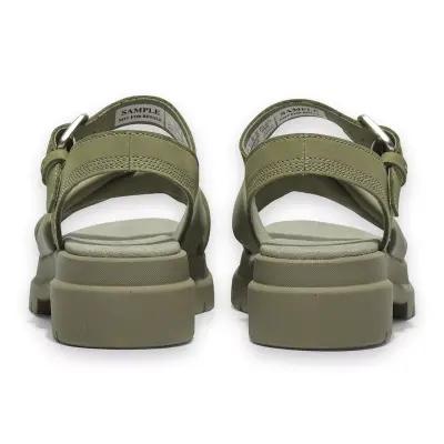 Timberland Tb0A63H4Z London Vibe Backstrap Sandal Yeşil Kadın Sandalet - 4