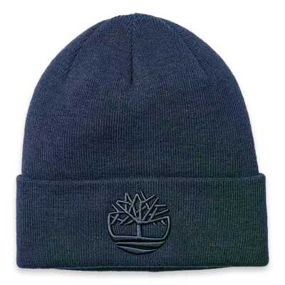Timberland Tb0A65Hp 3D Embroidery Beanie Lacivert Unisex Bere - Timberland