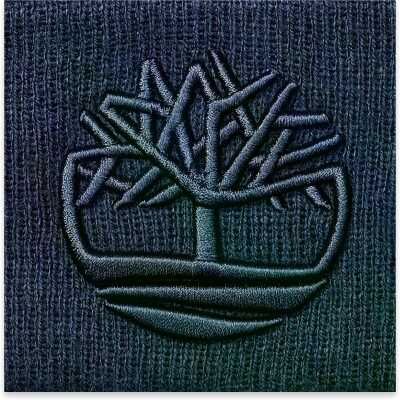 Timberland Tb0A65Hp 3D Embroidery Beanie Lacivert Unisex Bere - 3