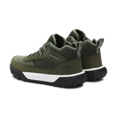 Timberland Tb0A67Rm Greenstride Motion 6 Mid Lace Up Sneaker Haki Unisex Ayakkabı - 4