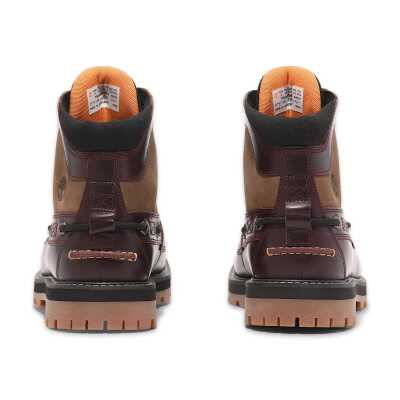 Timberland Tb0A697H Britton Road Mid Lace Up Boot Bordo Erkek Bot - 4