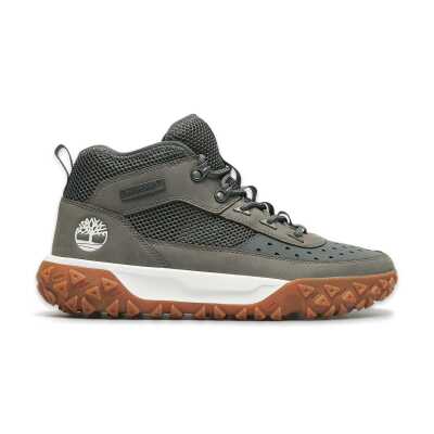 Timberland Tb0A6A98 Greenstride Motion 6 Mid Lace Up Sneaker Gri Erkek Ayakkabı - 1