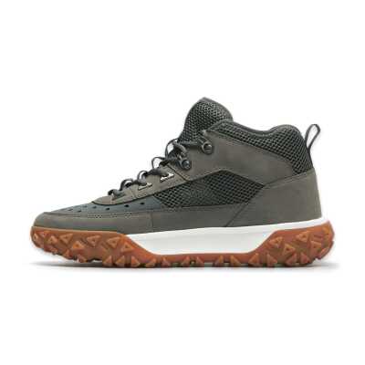 Timberland Tb0A6A98 Greenstride Motion 6 Mid Lace Up Sneaker Gri Erkek Ayakkabı - 3