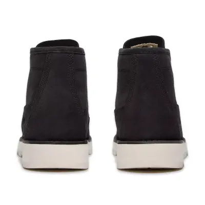 Timberland Tb0A6Cep Britton Mills Mid Lace Up Chukka Boot Süet Siyah Erkek Bot - 4