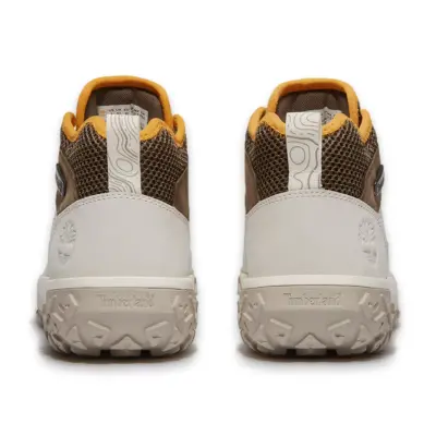 Timberland Tb0A6Cw1 Greenstride Motion 6 Mid Lace Up Sneaker Kahve-Beyaz Erkek Ayakkabı - 4