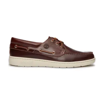 Timberland Tb0A6Cxm Portofino Pier Boat Shoe Günlük Bordo Erkek Ayakkabı - 1