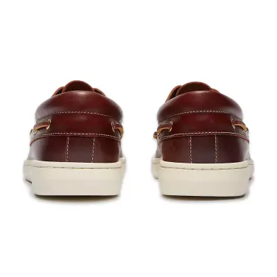 Timberland Tb0A6Cxm Portofino Pier Boat Shoe Günlük Bordo Erkek Ayakkabı - 4