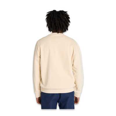 Timberland Tb0A6Hhk Tree Logo Patch Crewneck Krem Erkek Sweatshirt - 2