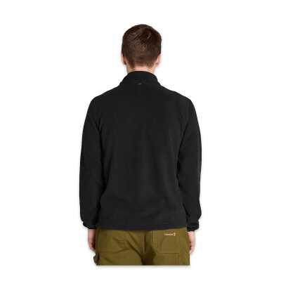 Timberland Tb0A6Hm3 Full Zip Polar Fleece Jacket Siyah Erkek Mont - 2