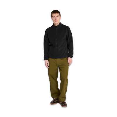 Timberland Tb0A6Hm3 Full Zip Polar Fleece Jacket Siyah Erkek Mont - 3