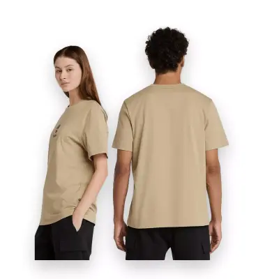 Timberland Tb0A6Wwt Print Stack Logo Sleeve Tee Sarı Erkek T-Shirt - 2