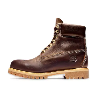 Timberland Tb127097 Timberland Premium 6 Inch Lace Up Waterproof Kahverengi Erkek Bot - 3