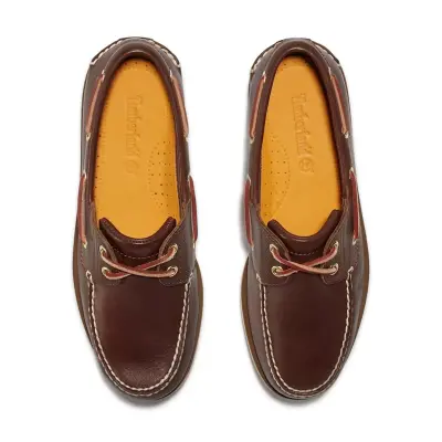 Timberland Tb174035 Classic Boat Boat Shoe Günlük Kahverengi Erkek Ayakkabı - 3