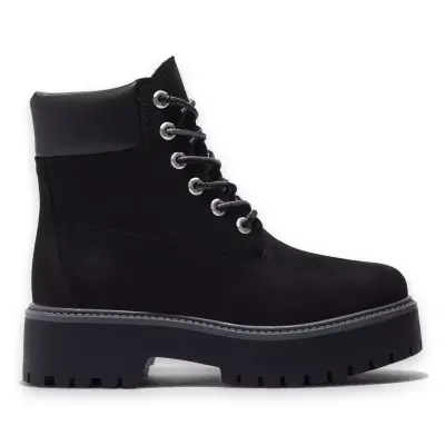 Timberland Tb1A5Rh5Z Stone Street 6 Inch Lace Up B Siyah Kadın Bot - 2