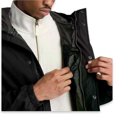 Timberland Tbc0Yh6V Weatherline Waterproof Insulated Mont Siyah Erkek Mont - 3