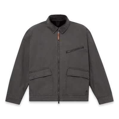 Timberland Tbc0Yh7F Strafford Canvas Jacket Siyah Erkek Mont - 4
