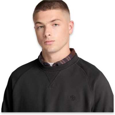 Timberland Tbc0Yhba Exeter River Lb Crew Sweat Siyah Erkek Sweatshirt - 3