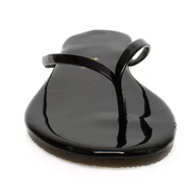 Tkees Tk-2011 Klasik Parmak Arası Siyah Kadın Terlik - 3